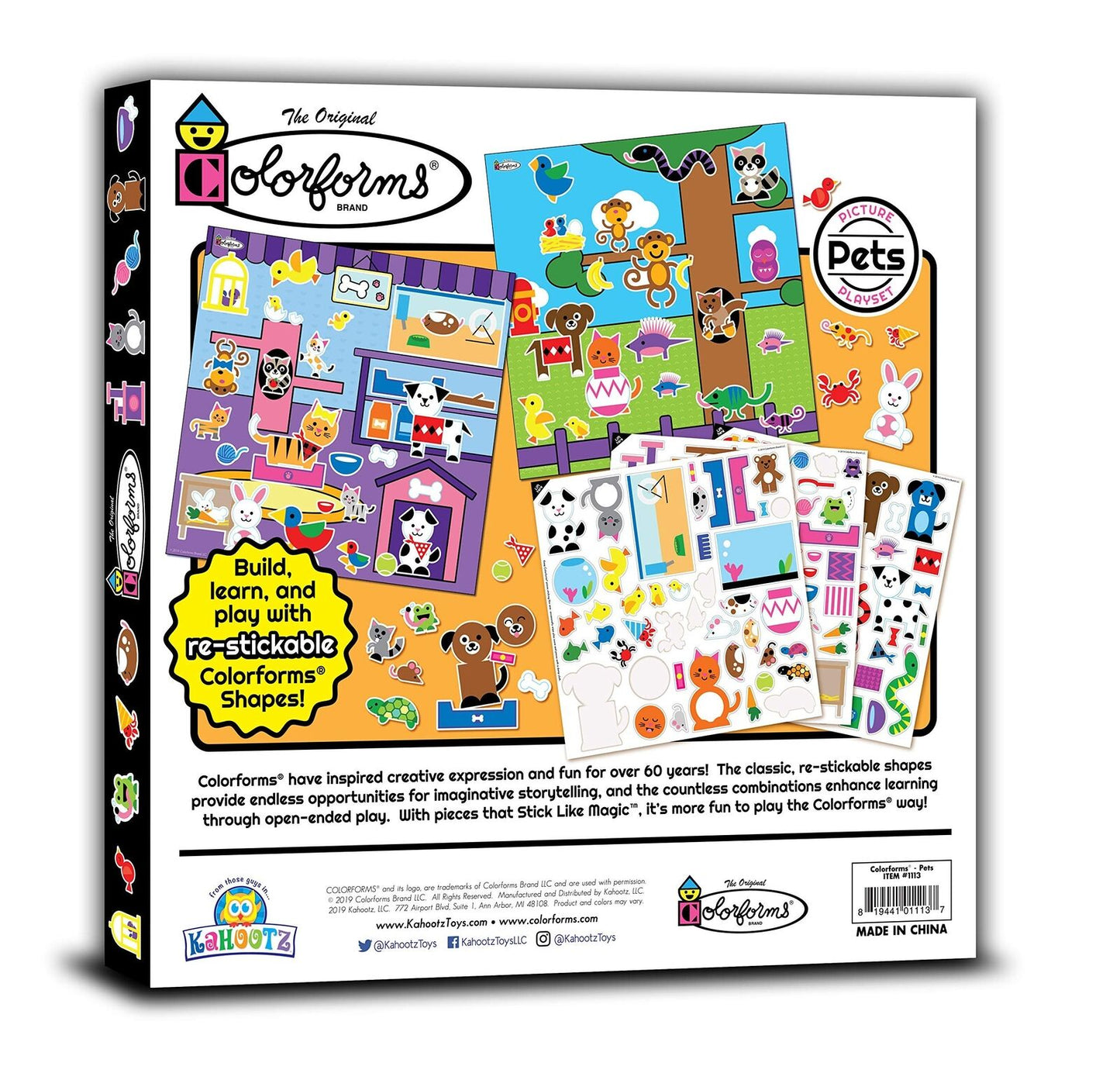 Colorforms Picture Play Set - Pets