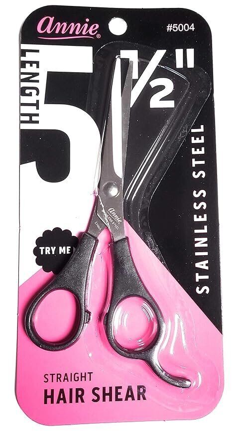 Annie Stainless Hair Shear/Scissor 5 1/2" #5004