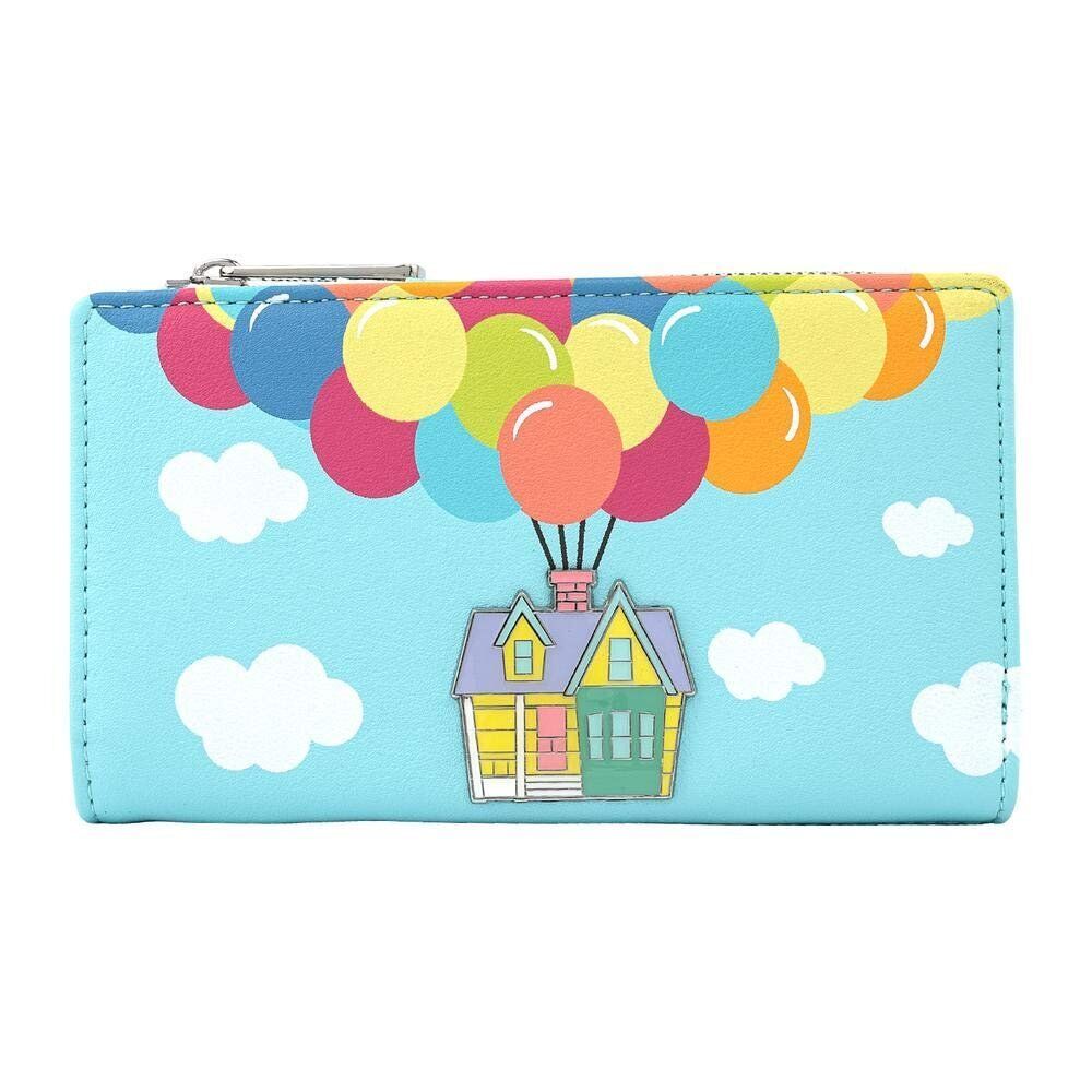 Loungefly Disney UP Balloon House Faux Leather Flap Wallet