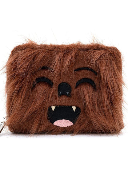 Loungefly x Star Wars Empire Strikes Back 40th Chewbacca Wallet -Brown, One Size