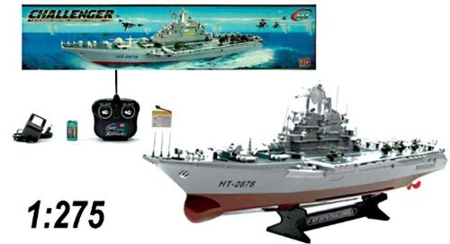 Dusky Shark 30" RC Aircraft Carrier - Highly Detailed Warship Model for Collectors and Hobbyists