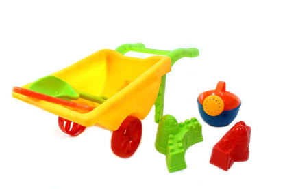 Beach Toy Playset with Wheelbarrow - Fun Sand Play Accessories for Kids