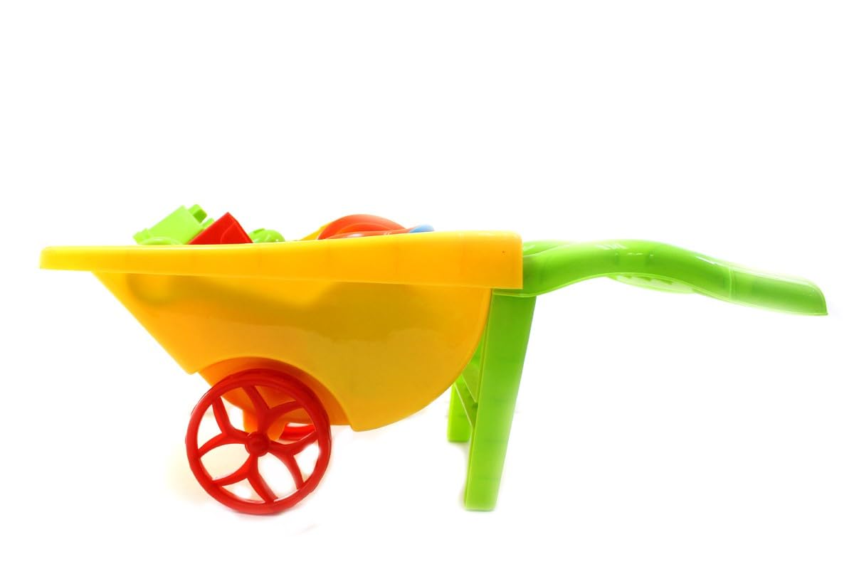 Beach Toy Playset with Wheelbarrow - Fun Sand Play Accessories for Kids