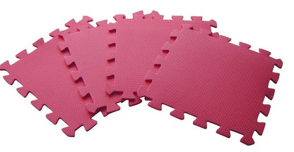 Foam Puzzle Mat – 10 Connectable Pieces, 12x12 in Each – Soft Play Mat for Kids