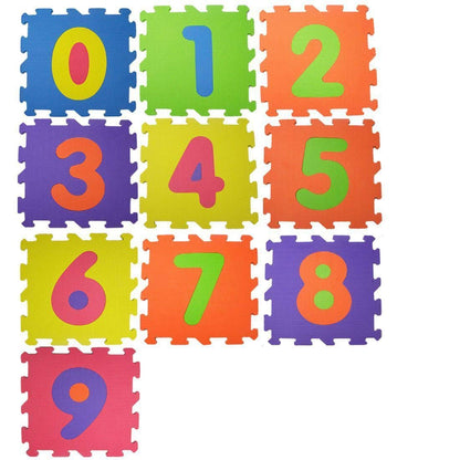 Kids Alphabet and Number Puzzle Play Mat – Soft, Interlocking Foam Tiles for Learning