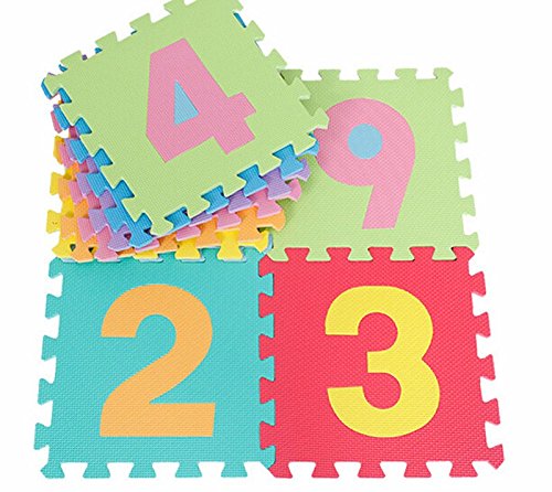 Kids Alphabet and Number Puzzle Play Mat – Soft, Interlocking Foam Tiles for Learning