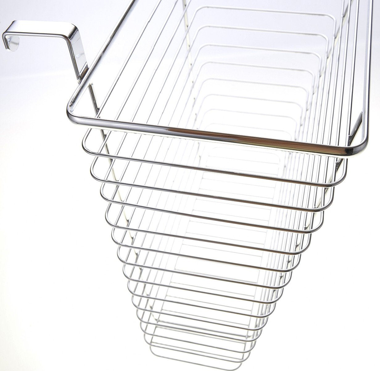 Dusky Shark Chrome Cabinet Wastebasket/Storage Basket - Stylish and Functional Organizer