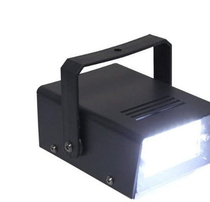 LED Mini White Strobe Light – Compact Flashing Light for Parties and Events