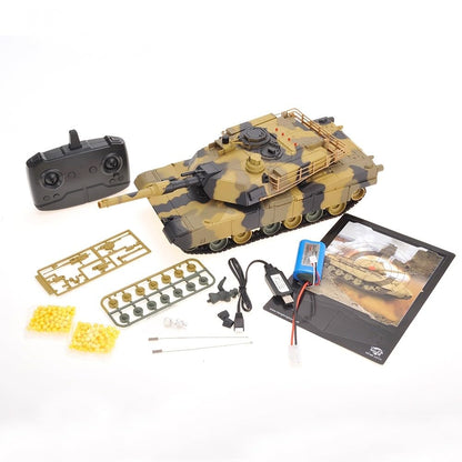 Dusky Shark 16in RC Battle Tank with BB Shooting Function – Remote Control Toy Tank