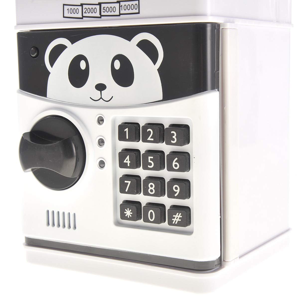 Cartoon Panda Electronic Piggy Bank – Password Protected Coin Savings Bank