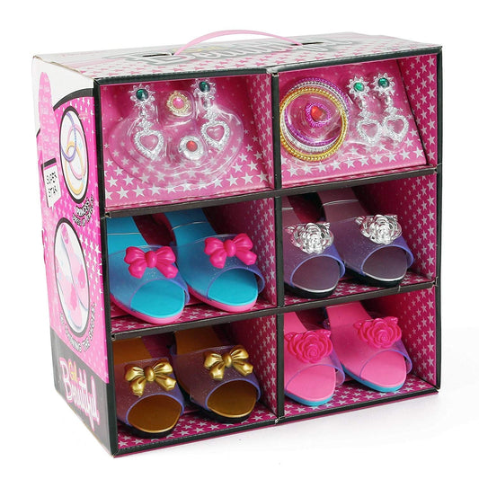 Princess Dress-Up Shoes and Accessories Set – Fun Costume Kit for Kids