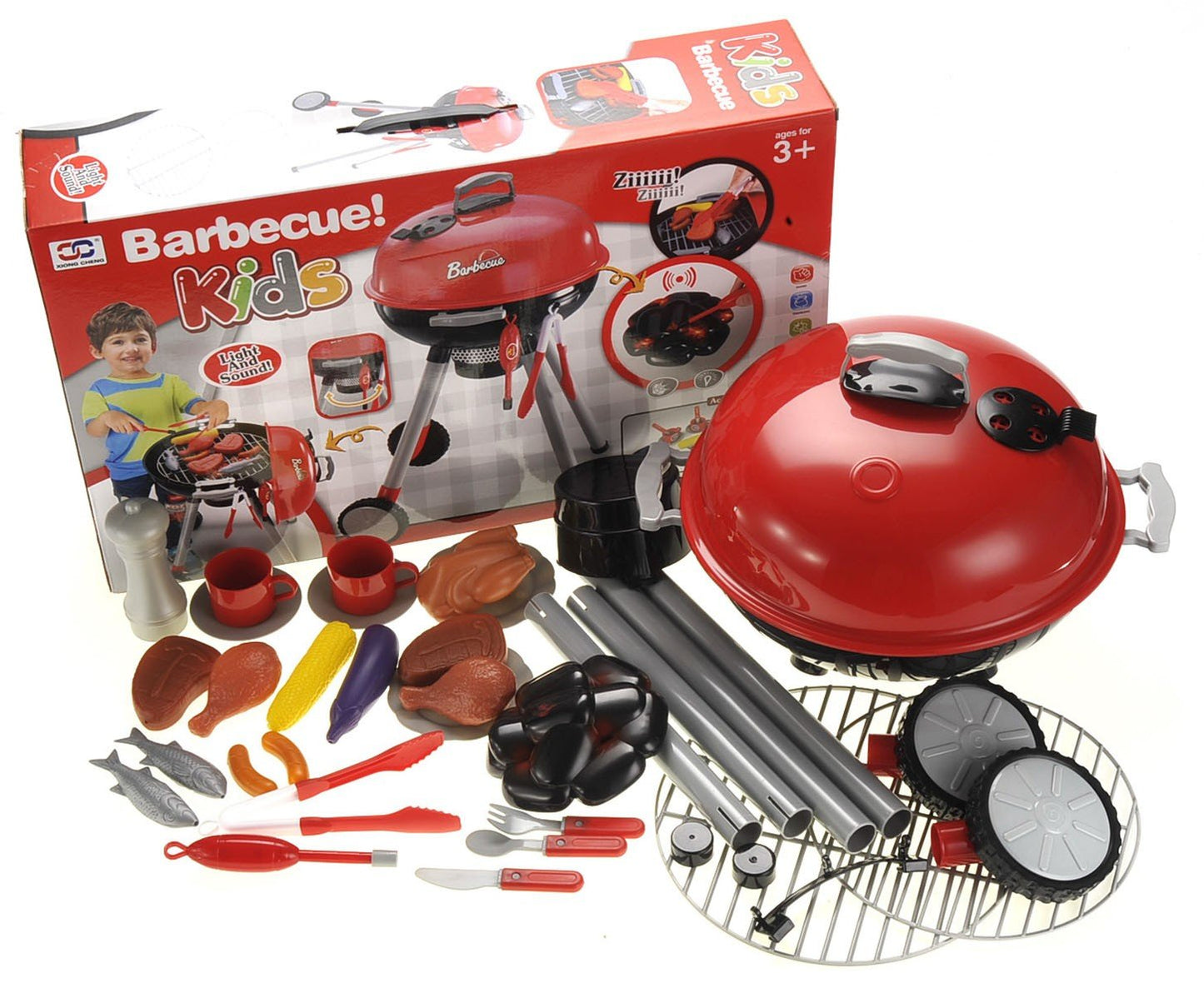 Ultimate BBQ Grill Playset: Realistic Cooking Fun for Kids