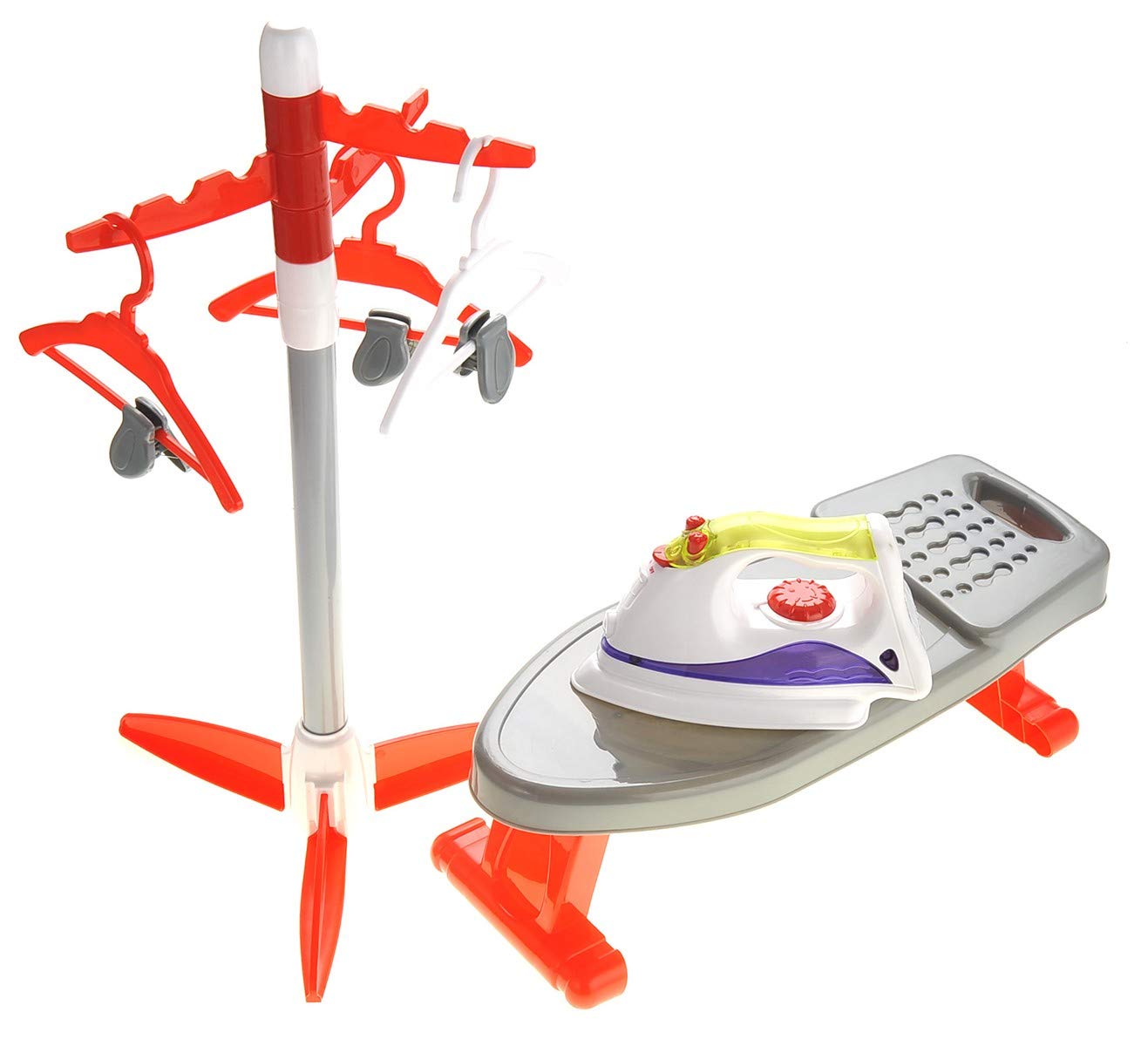 Little Helper Ironing Playset Toy - Pretend Play Iron and Accessories for Kids