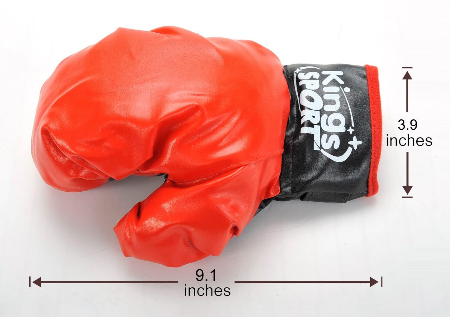 43 in Kings Sport Punching Bag with Gloves - Boxing Set for Kids