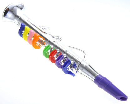 8-Key Beginner Clarinet for Kids – Colorful, BPA-Free Wind Instrument