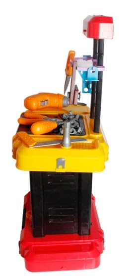 Dusky Shark Kids Tool Workshop Bench - Interactive Playset with Tools and Accessories