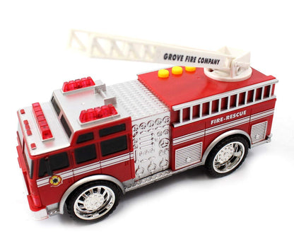 3-in-1 Emergency Vehicle Playset – Fire Truck, Police Car, Ambulance