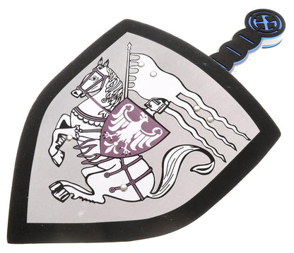 Dusky Shark Foam Swords & Shields Set – White Eagle vs Golden Lion