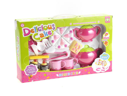 Cake and Dessert Play Set for Kids - Pretend Bakery Toys and Accessories