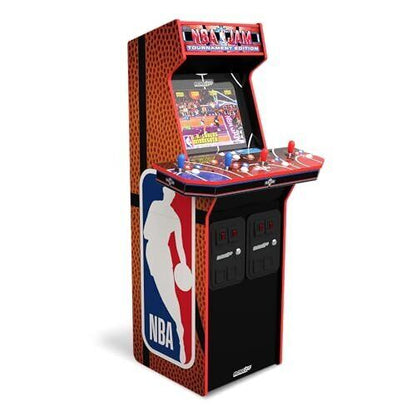 Arcade1Up NBA Jam 30th Anniversary Deluxe 5ft Home Arcade with 3 Classic Games