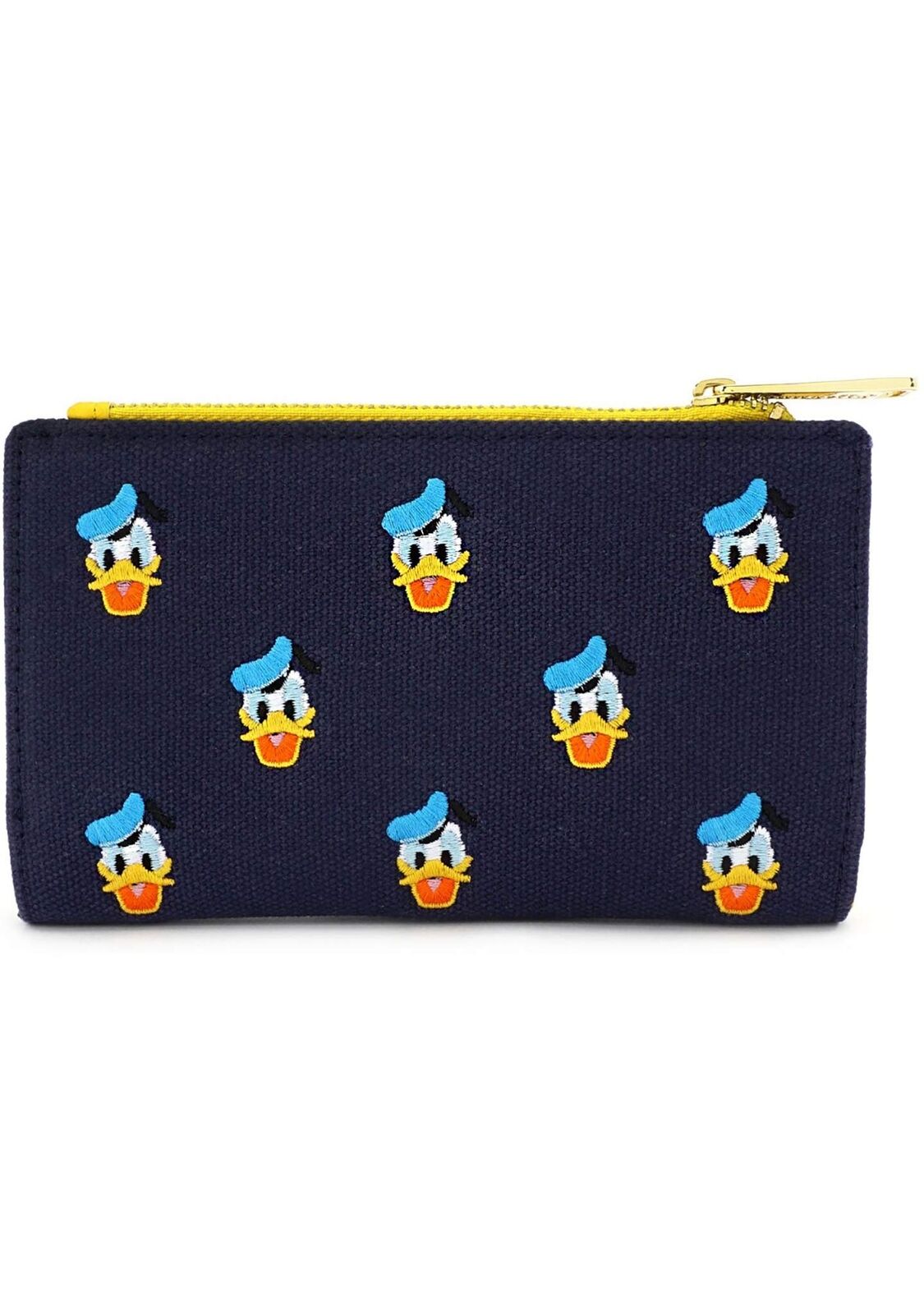 Loungefly x Disney Donald Duck Embroidered Canvas Zip Wallet - Multicolored, OS