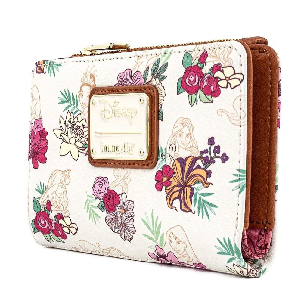 Loungefly Disney Princesses Floral Faux Leather Wallet