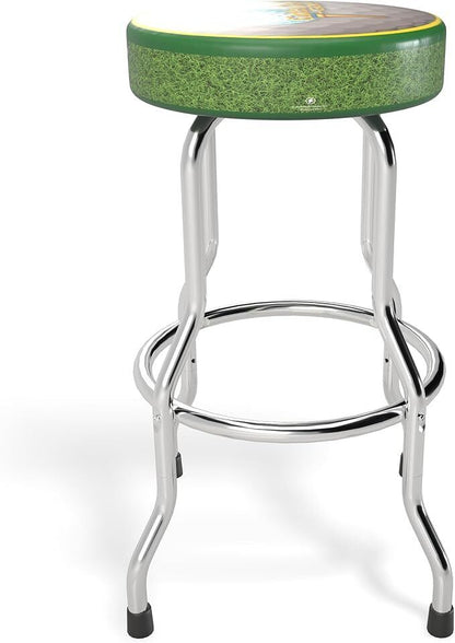 ARCADE1UP Adjustable Stool - Chrome-Plated Frame, Foam Padding