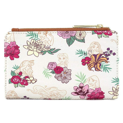 Loungefly Disney Princesses Floral Faux Leather Wallet