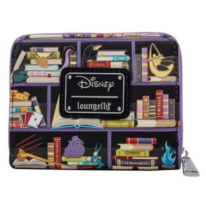 Loungefly Disney Villains Books Zip Around Wallet