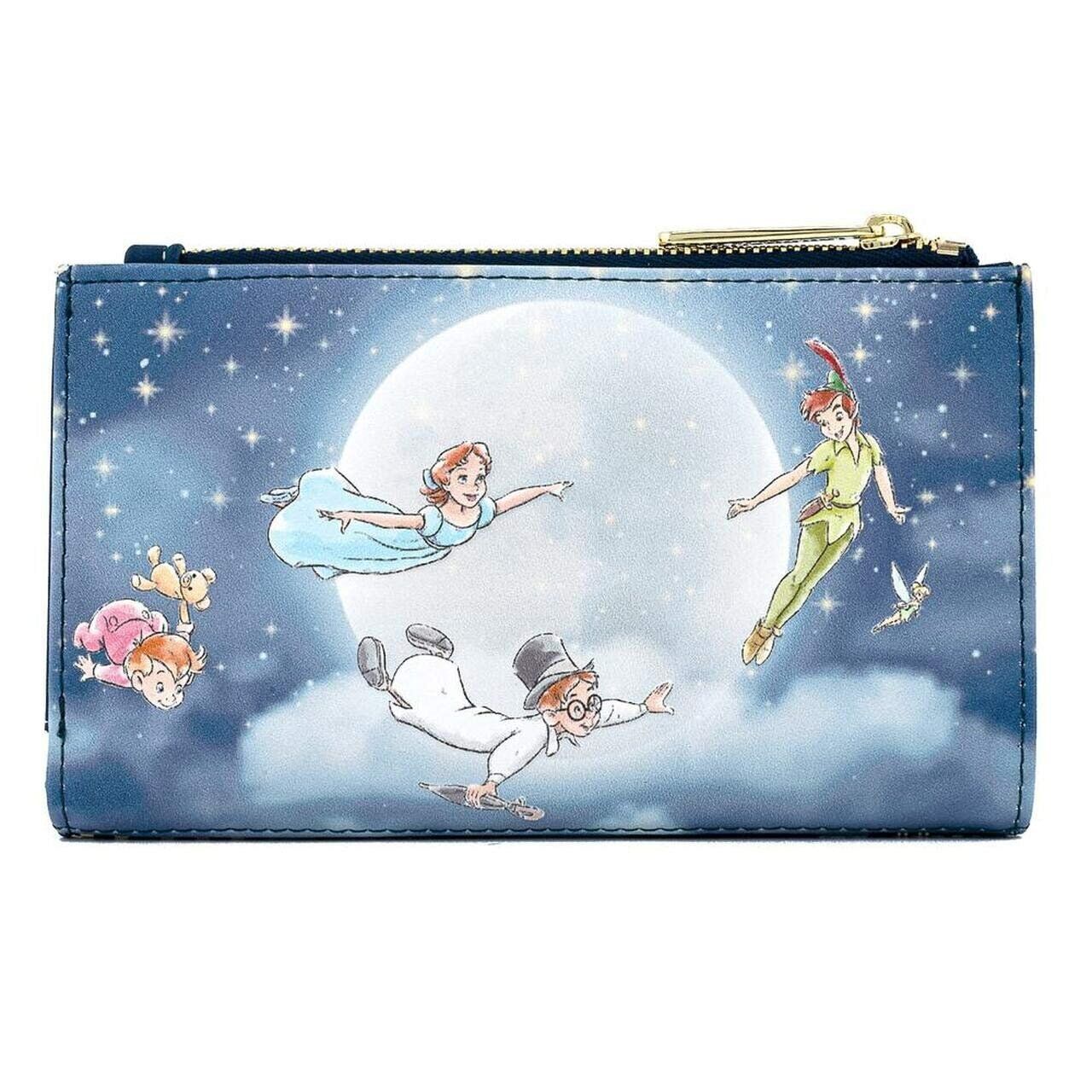 Loungefly Disney Peter Pan Second Star Flap Wallet