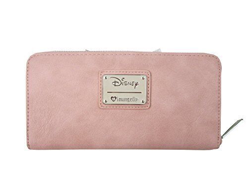 Loungefly x Disney Minnie Ears Bow Zip Around Wallet (Pink, One Size)