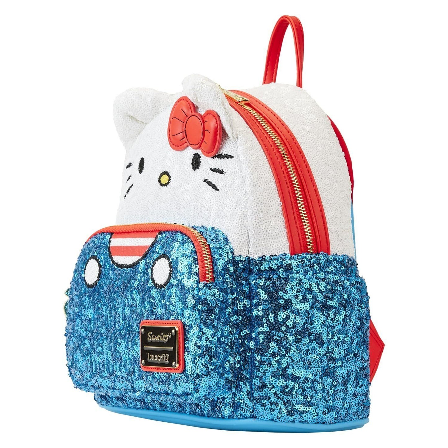 Loungefly Sanrio Sequin Hello Kitty Mini Backpack - Sparkling Iconic Style