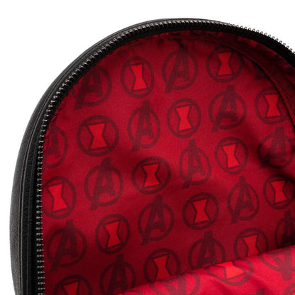 Loungefly x Marvel Black Widow Mini Backpack (One Size, Black)