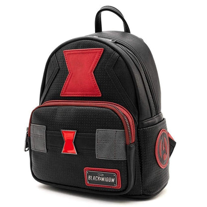 Loungefly x Marvel Black Widow Mini Backpack (One Size, Black)