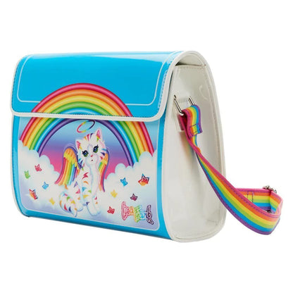 Loungefly Women's Lisa Frank Angel Kitty Crossbody