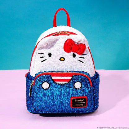 Loungefly Sanrio Sequin Hello Kitty Mini Backpack - Sparkling Iconic Style