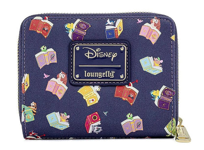 Loungefly Disney Princess Books Zip Around Wallet