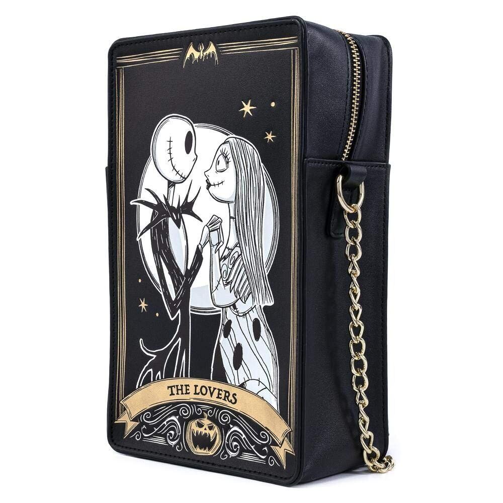 Loungefly X Disney Nightmare Before Christmas Tarot Card Passport Crossbody