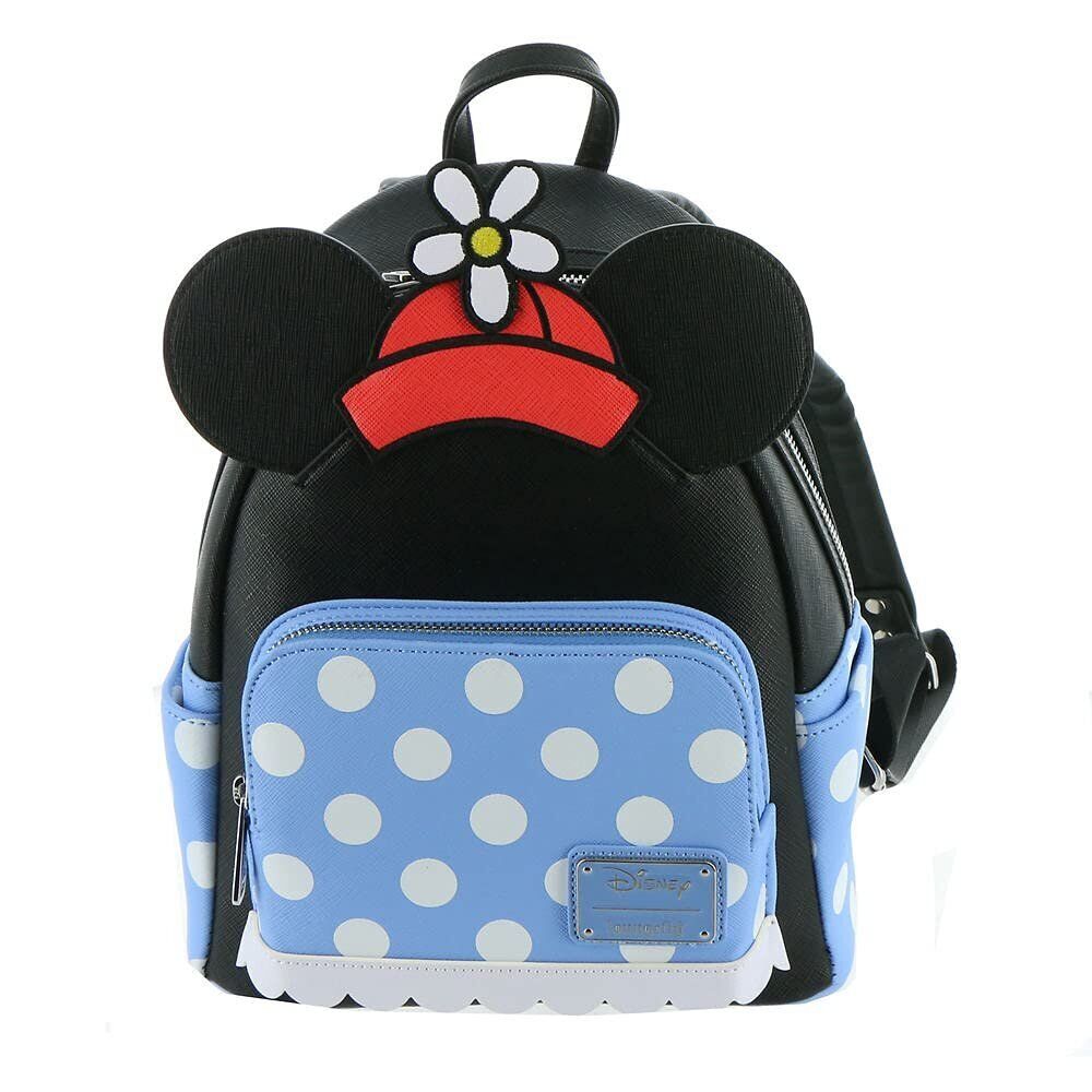 Loungefly Disney Positively Minnie Polka Dot Faux Leather Mini Backpack