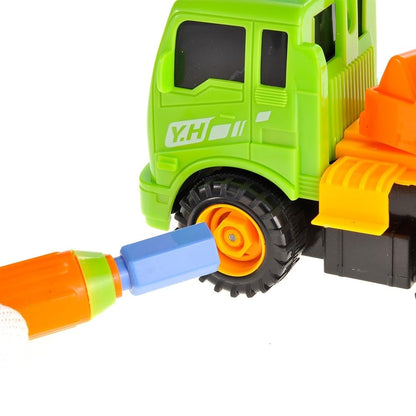 Dusky Shark Take-A-Part Excavator Truck Set – Build & Play Construction Toy for Kids