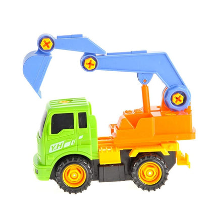 Dusky Shark Take-A-Part Excavator Truck Set – Build & Play Construction Toy for Kids