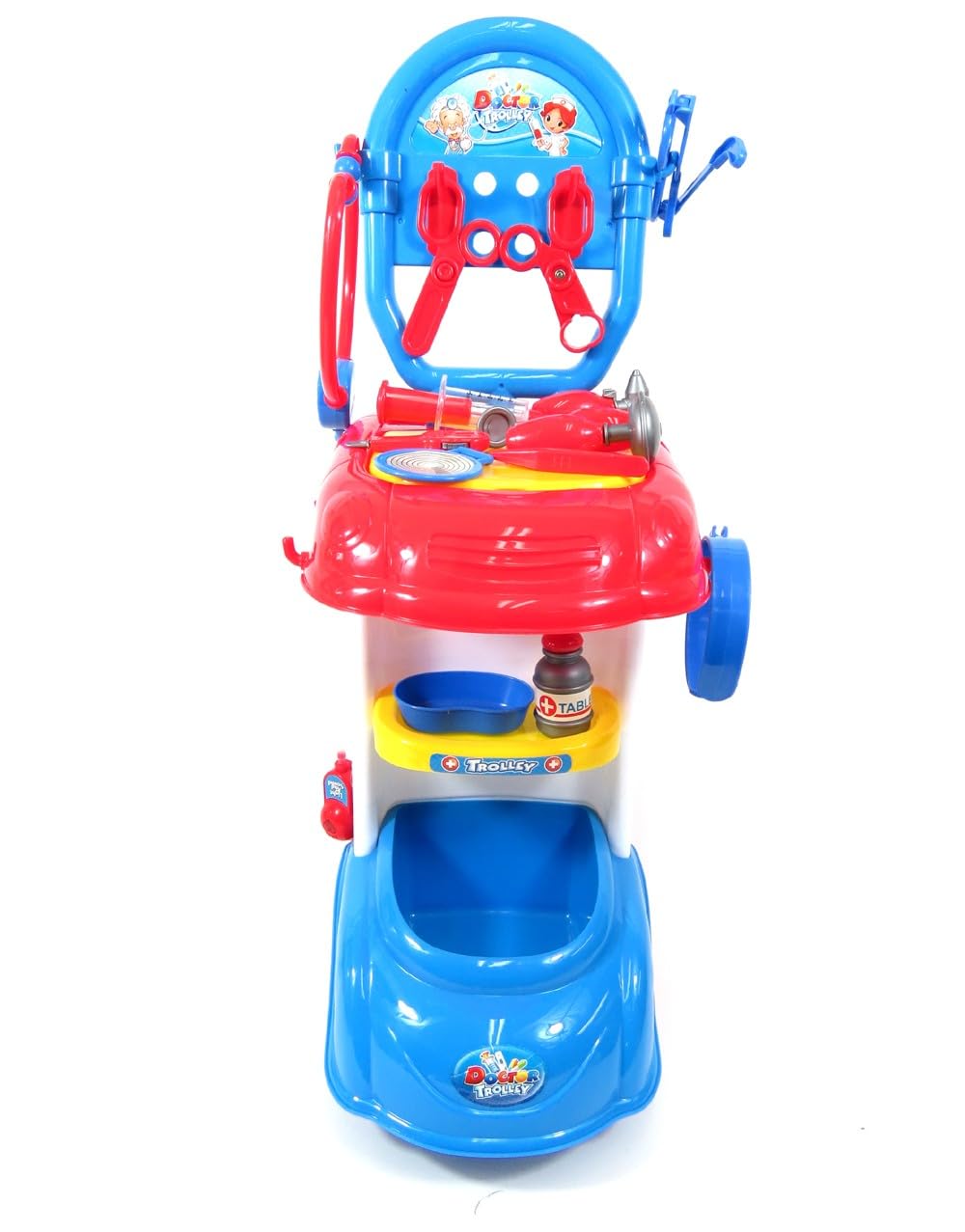 Doctor Trolley Playset for Kids – Medical Role Play Kit with Accessories