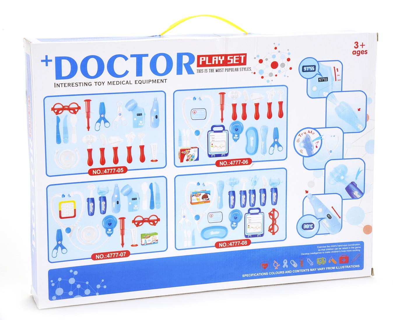 Medical Doctor Hospital Kit Playset for Kids – Complete Role Play Toy Set