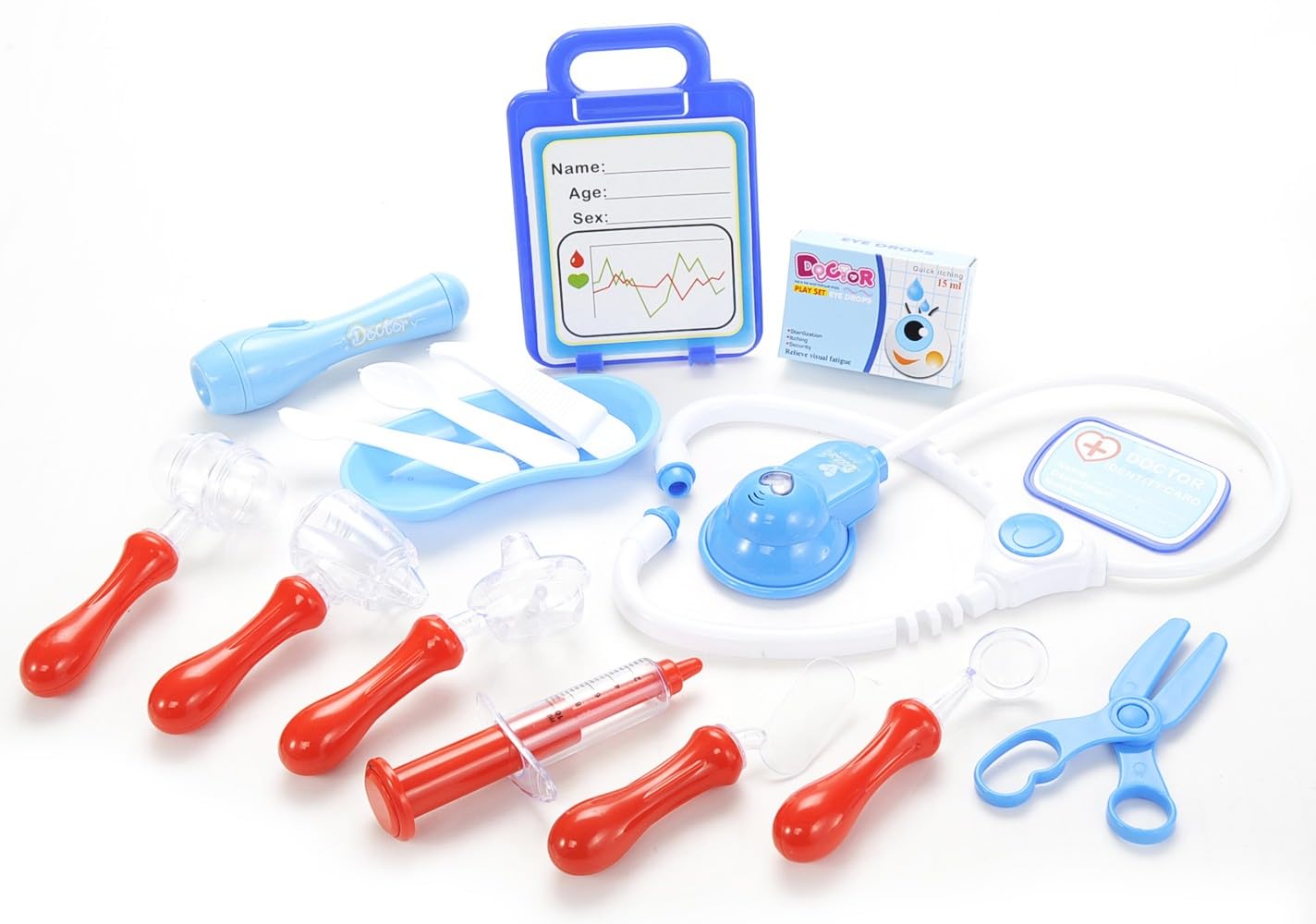 Medical Doctor Hospital Kit Playset for Kids – Complete Role Play Toy Set