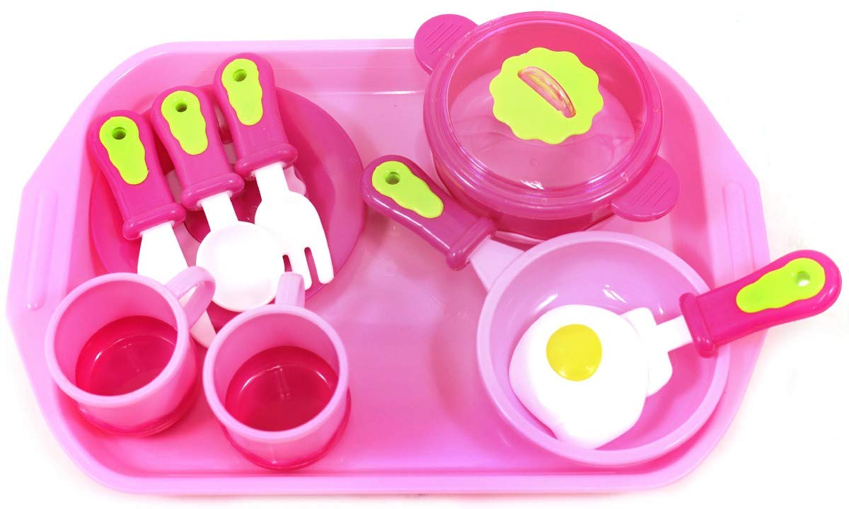 Kids Breakfast Cookware Playset – Fun Toy Cooking Set for Pretend Play