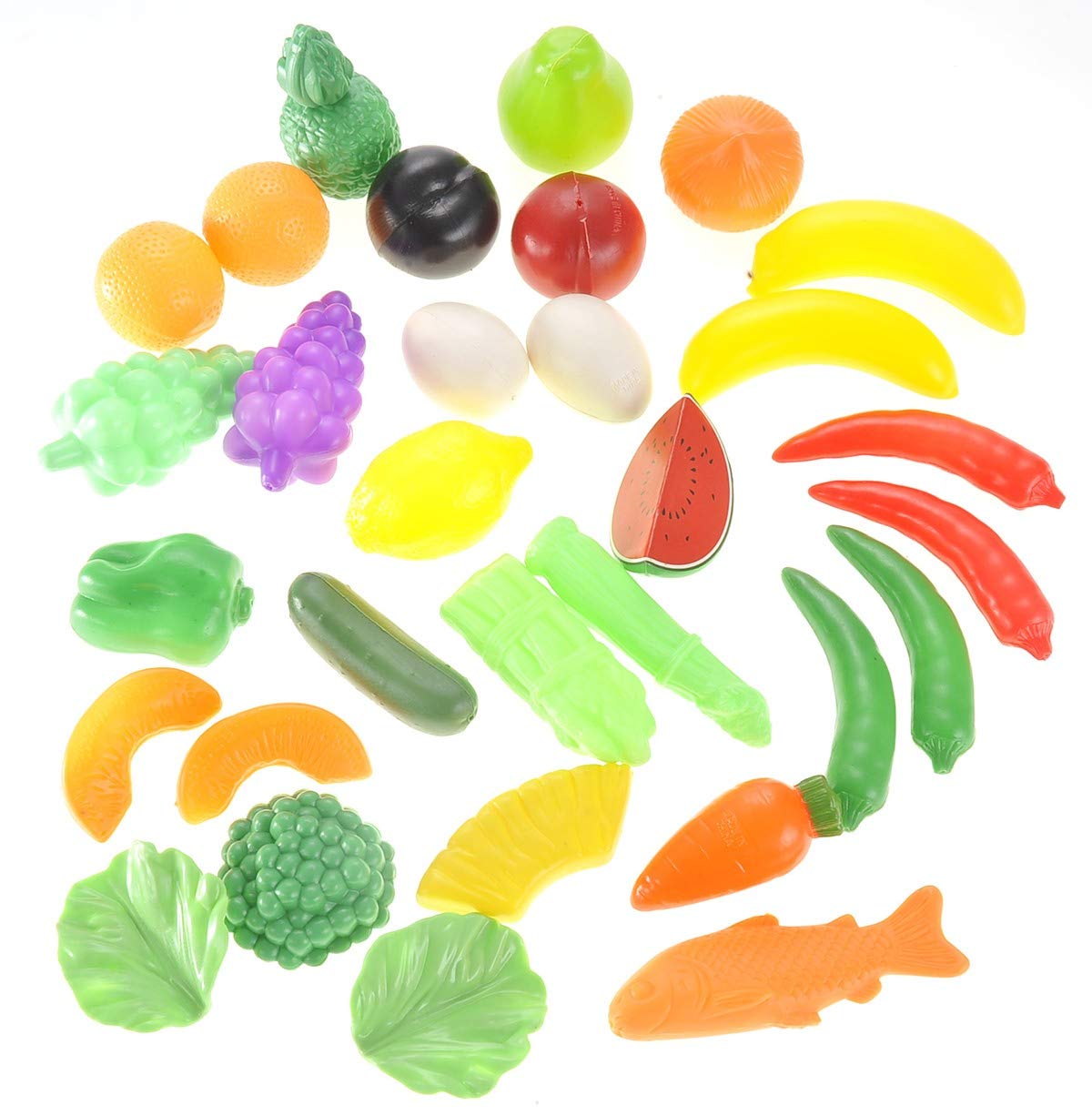 Deluxe Pretend Play Food Set – Assorted Toy Food for Kids' Role Play Fun