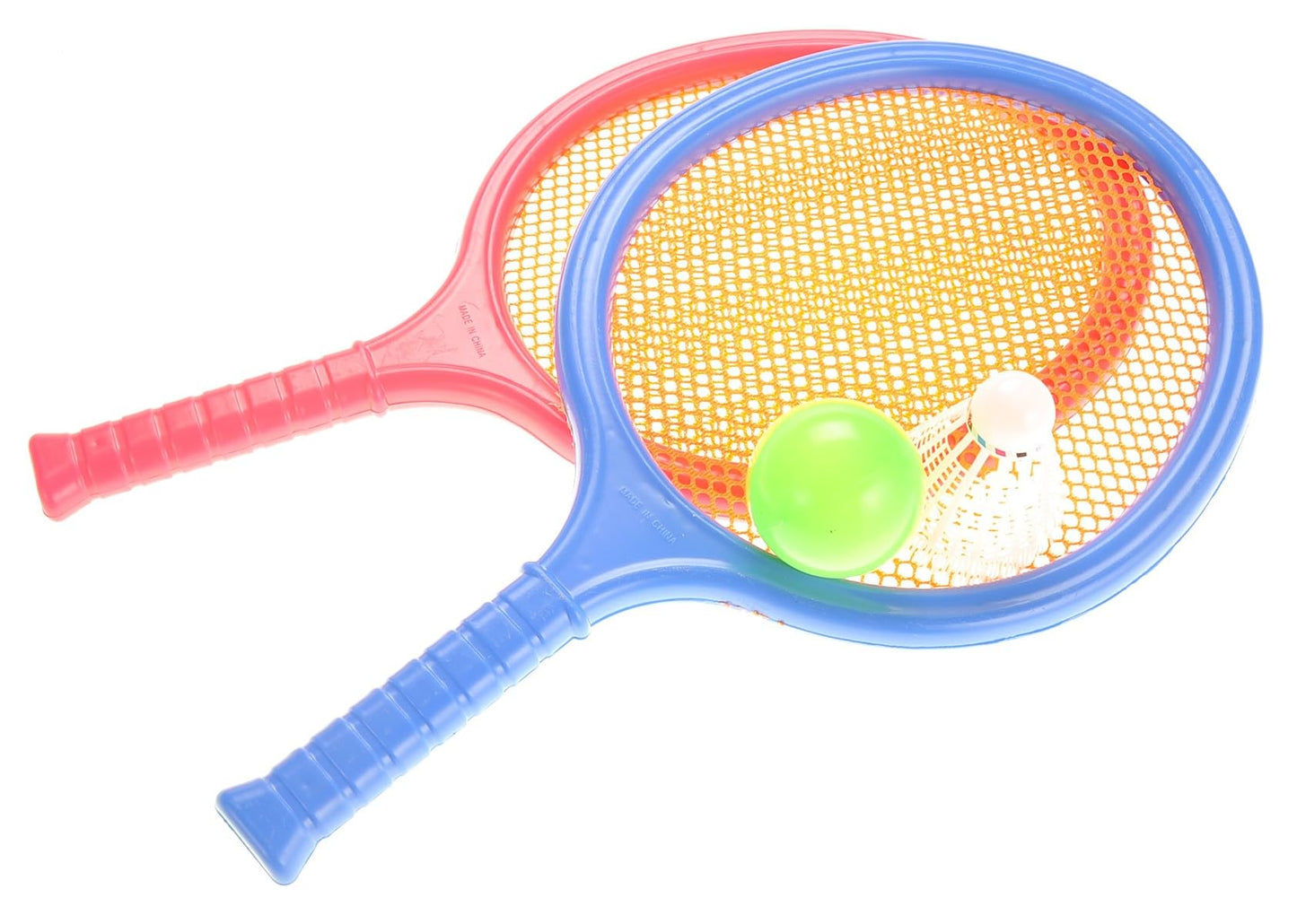 Kids Badminton Set with 2 Rackets, Birdie, and Ball - Outdoor Sports Toy for Kids