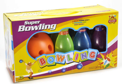 Dusky Shark 7-Inch Super Bowling Set Toy for Kids – Fun Indoor & Outdoor Game