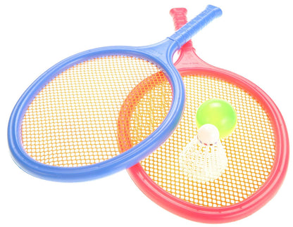 Kids Badminton Set with 2 Rackets, Birdie, and Ball - Outdoor Sports Toy for Kids