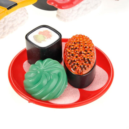 Japanese Sushi Dinner Bento Box Pretend Play Cutting Food Set - 21 Pieces